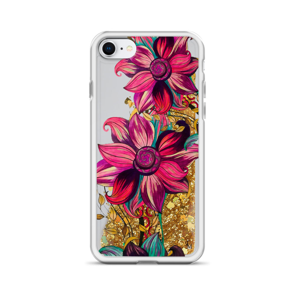 Liquid Glitter IPhone Case - Radiate