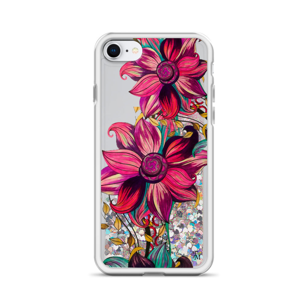 Liquid Glitter IPhone Case - Radiate